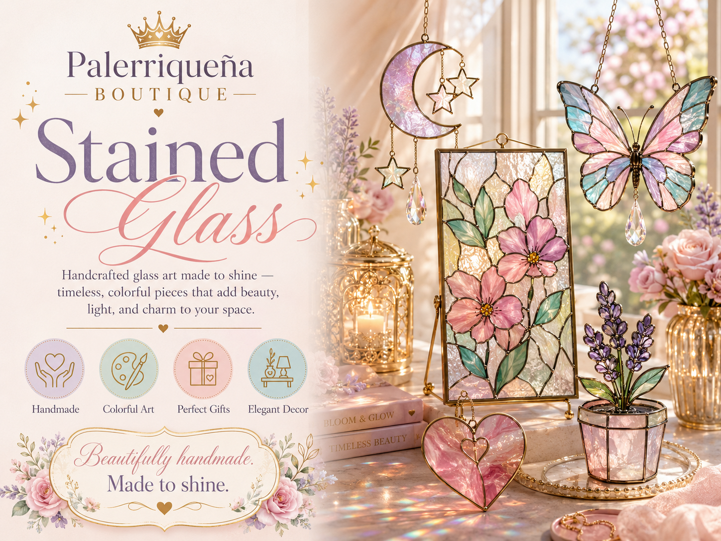 Stained Glass 🖼️🌸